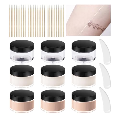 QSLYUYUAN Waterproof Tattoo Cover Up Makeup - Long-Lasting Concealer for Tattoos & Blemishes