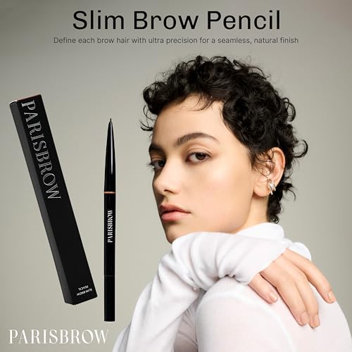 PARISBROW Slim Brow Pencil 04 Dark Brown - Ultra-Fine 0.9mm