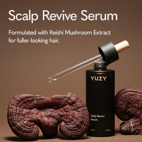 YUZY Scalp Revive Serum - Reishi & Caffeine Hair Growth Serum 50ml