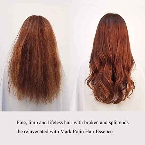 MARK POLIN - Anti-Frizz Hair Serum with Moroccan Oil - Leave-in Conditioner for Permed, Color-Damaged, and Frizzy Hair