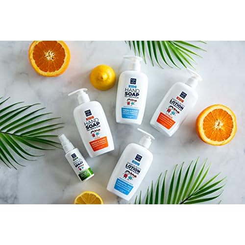 Kiss My Face Kids Hand Soap, Fragrance-Free, Cleanse And Hydrate Skin, Vegan & Cruelty-Free, Easy To Use Hand Soap Pump, Suitable For Sensitive Skin, 9 Fl Oz Bottle