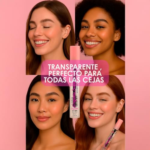 Pink Up Organic Brows Eyebrow Gel | Clear, Long-Lasting Fixation