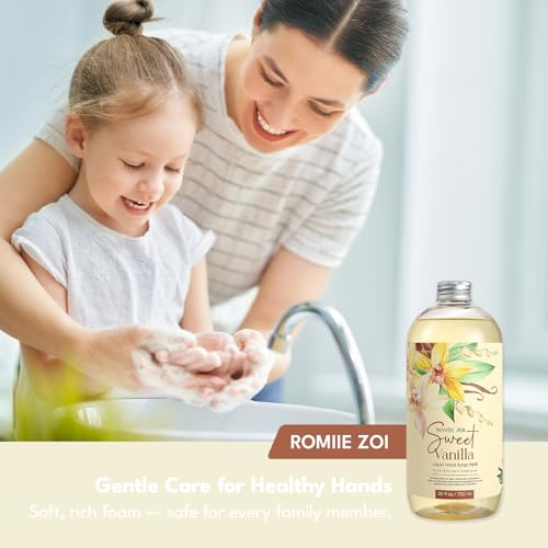 ROMIIE ZOI Sweet Vanilla Liquid Hand Soap Refill Set - 3 Pack