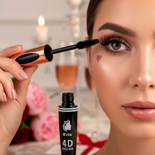 A'riz 4D Waterproof Mascara - Long Lasting Black