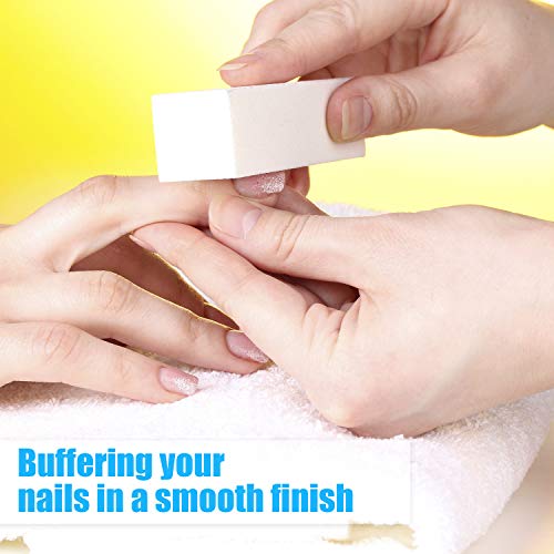 20-Pack Nail Buffer Blocks, 4-Way Sanding Sponge