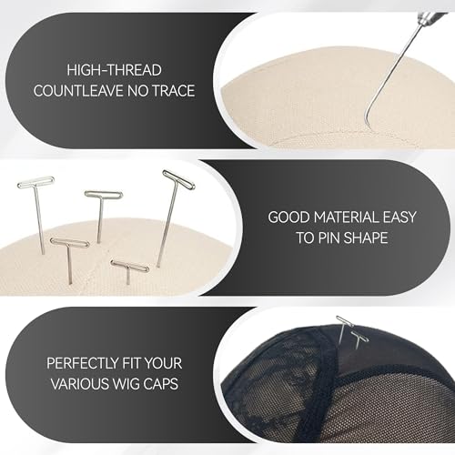 22 Inch Canvas Wig Head Mannequin for Styling & Display