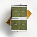 Sulina Shop Peppermint Tea Tree Bath Soaps, Calms & Soothes with Pure Extracts & Essential Oils, Skin Soothing, Moisturizing and Nourishing (Pack of 4, Peppermint Tea Tree)