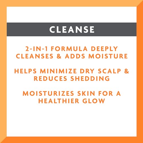 Cantu Men's 3-in-1 Shampoo, Conditioner, And Bodywash, 13.5 Oz (Packaging May Vary)