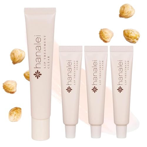 Hanalei Lip Treatment Duo ? Hydrating Lip Balm & Repair for Dry, Chapped Lips with Kukui Oil, Shea Butter, Agave & Grapeseed Oil ? Clear Lip Moisturizer & Conditioner, Full & Mini Travel-Size