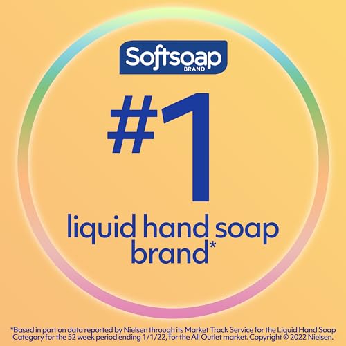 Softsoap Milk & Honey Scented, Liquid Hand Soap Refill, 50 Ounce & Moisturizing Liquid Hand Soap, Milk and Honey, 7.5 Fluid Ounce, Pack of 6 (Package may vary)