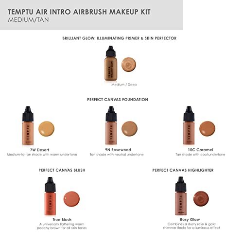 TEMPTU Air Intro Airbrush Makeup Kit - 9-Piece Set