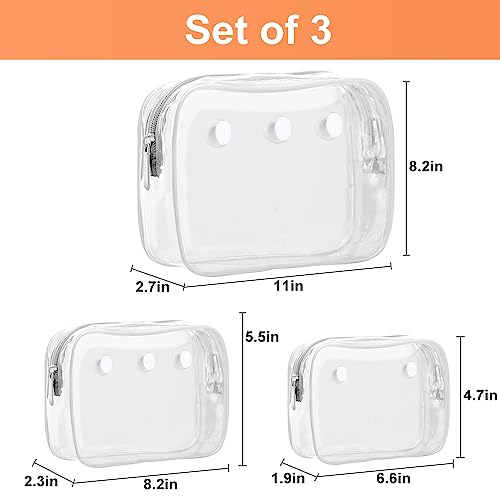Everfunny Clear Bogg Beach Tote Bag with 2 Insert Hooks