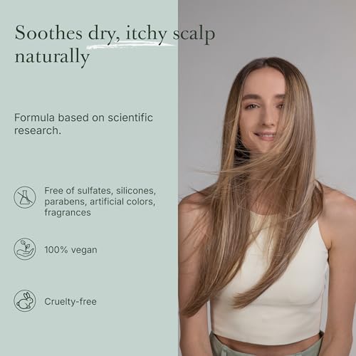 Good&All Itchy Scalp Treatment Leave-In Relief Peppermint Bisabolol Vegan