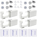 Disposable Ear Piercing Kit with Preloaded CZ Earring Studs