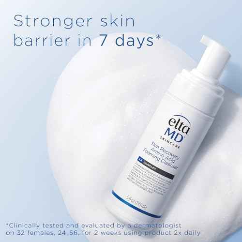 EltaMD Skin Recovery Amino Acid Foaming Facial Cleanser, Gentle Face Cleanser for Sensitive Skin
