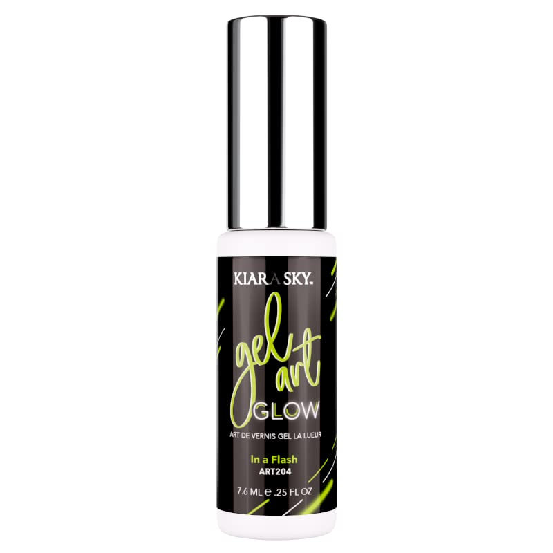 Kiara Sky Glow Gel Art Liner (In A Flash) - Neon Yellow & Green