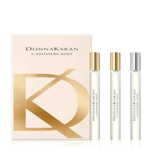 Donna Karan Cashmere Mist Purse Spray Trio Set For Women - 2 x Eau de Parfum 0.34 Fl. Oz. & 1 x Eau de Toilette 0.34 Fl. Oz.