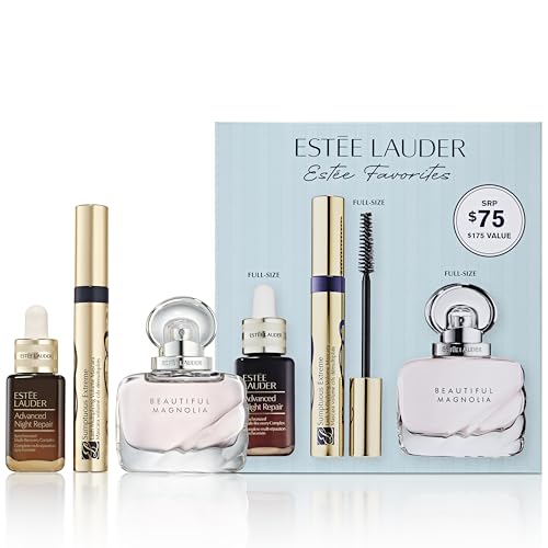Estée Lauder 3-Piece Gift Set: Night Repair Serum, Mascara & Fragrance