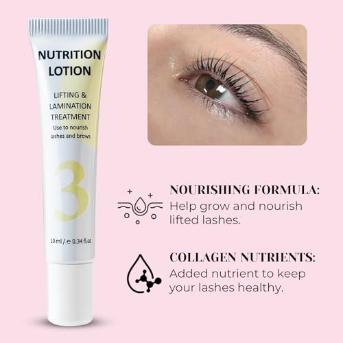 Keratin Lash Lift Nourishing Lotion - 10ml Lomansa