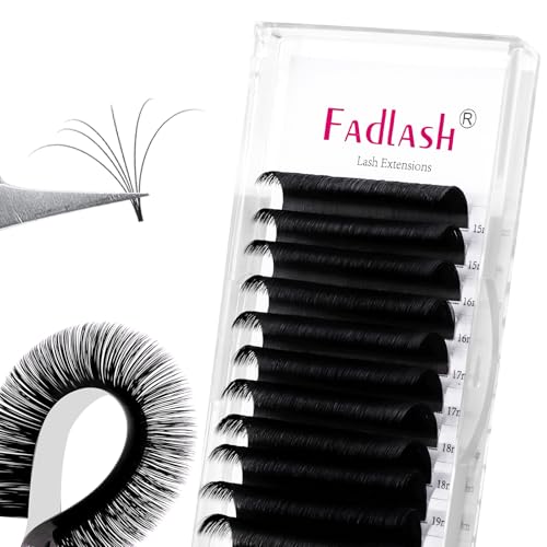 FADLASH Easy Fan Lash Extensions D Curl 15-20mm Mix