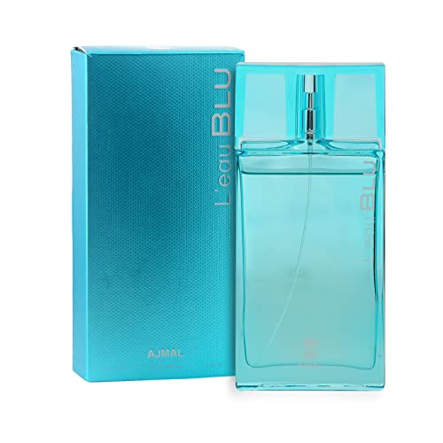 Ajmal L'Eau Blu Eau de Parfum for Men 90ml – Fresh Citrus & Aquatic Fragrance