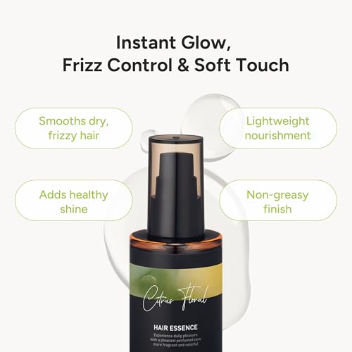 2-in-1 Hair Serum & Perfume Oil with Argan Oil for Frizz Control