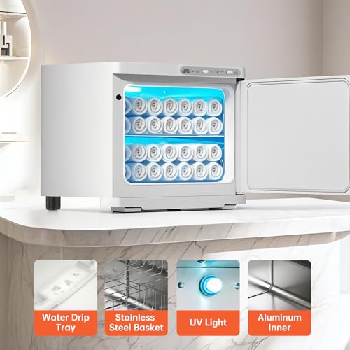 23L Hot Towel Warmer Cabinet - Spa & Salon Thermostatic Heater