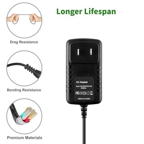 AC DC Adapter Compatible with NO NO Hair Removal System Model 8800 Charger Power Supply Cord