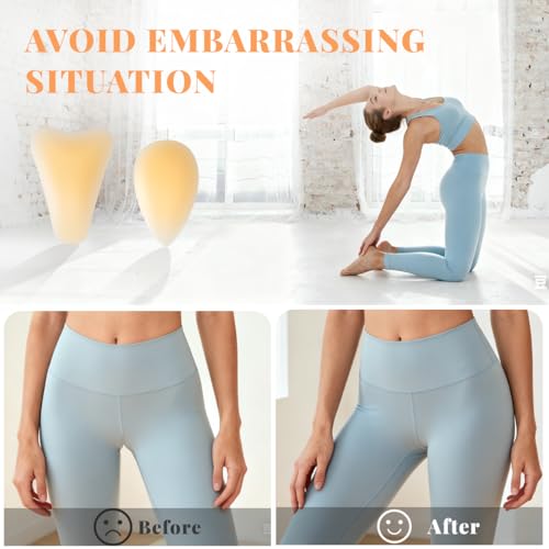 Silicone Concealer Pad for Women - 4-Pack Seamless Reusable