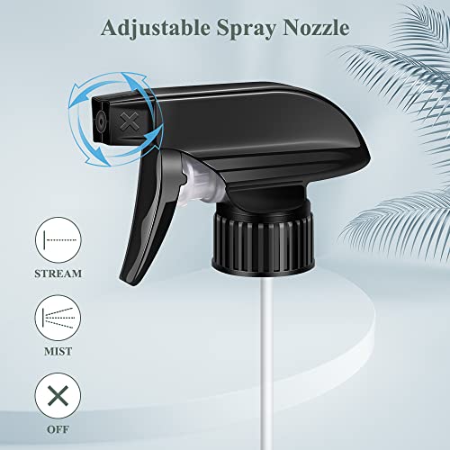 Wedama Adjustable Spray Nozzles for 8 oz & 16 oz Bottles - 2 Pack