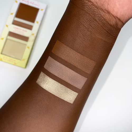 Beauty Bakerie Lemon Bar Mini Makeup Palatte, Contour, Bronzer, and Highlighter Makeup, Travel Size
