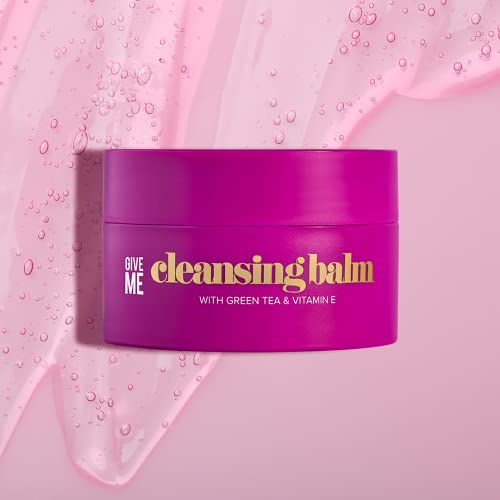 Green Tea & Vitamin E Cleansing Balm – Hydrating Makeup Remover