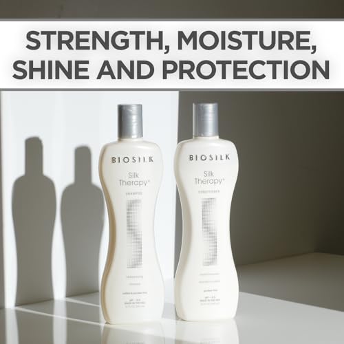 BioSilk Silk Therapy Shampoo & Conditioner Set, 12 Oz Each