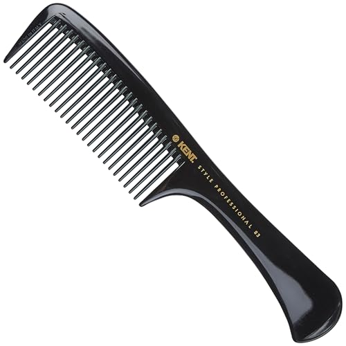 Kent SPC83 Professional Barber Comb - Wide Tooth Detangler