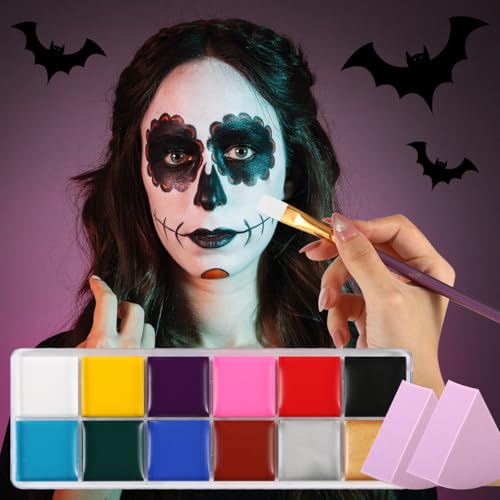 Halloween SFX Makeup Kit with Fake Blood & Face Paint