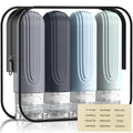 3oz TSA Approved Travel Bottles - Leak-Proof Silicone Set