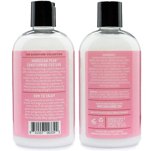 Camille Rose Moroccan Pear Conditioning Custard 2-Pack 12oz