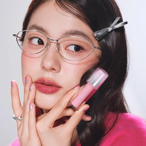 4 Pcs Lip Gloss Oil Set, Fruit Flavored Lip Gloss Set Cute Lip Jelly Hydrating Lip Make-Up for Kids and Teens, Kid Friendly, Party Gift