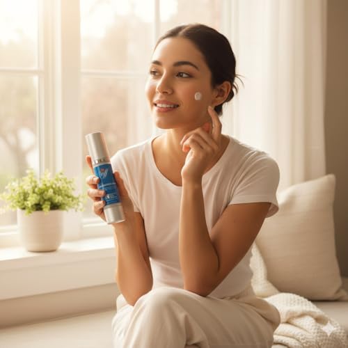 Carolyn's Facial Formulas Moisturizer Plus | Eye Cream | Cruelty-Free, Vegan Face Cream | Made in USA | Vitamin C Moisturizer for Face and Neck (50 ml ? 1.7 fl oz)