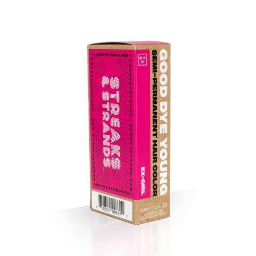 Good Dye Young Ex-Girl Pink Semi-Permanent Hair Dye - UV Protective