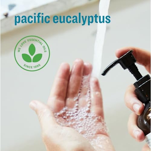Everyone Liquid Hand Soap,12.75 Ounce,Pacific Eucalyptus,made with Essential Oils for kitchen and bathroom,(Pack of 6)