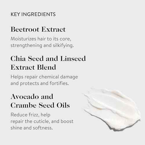 goop Beauty Hair Mask | Conditioner for Dry Hair & Frizz Control | Amino Acids, Beetroot Extract, Coconut and Avocado Oil | Strengthening Treatment to Repair Chemical Damage | Sulfate Free | 6 fl oz