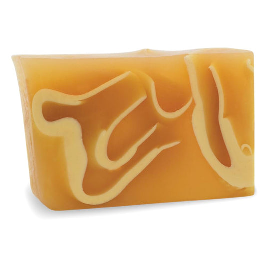 Primal Elements Glycerin Bar Soap | Helps All Skin Types, Sensitive, Oily & Dry Skin | NO PARABENS, VEGAN, GLUTEN FREE, 100% VEGETABLE BASE - (Turmeric)