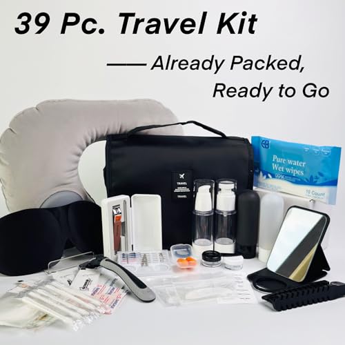 Travel Kit 39 Essentials Toiletry Bag TSA Approved