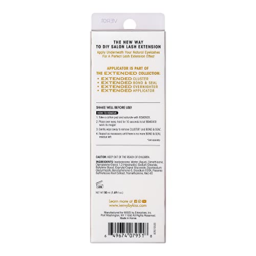 i•ENVY Eyelash Extension Remover with Rosewater Cleanser