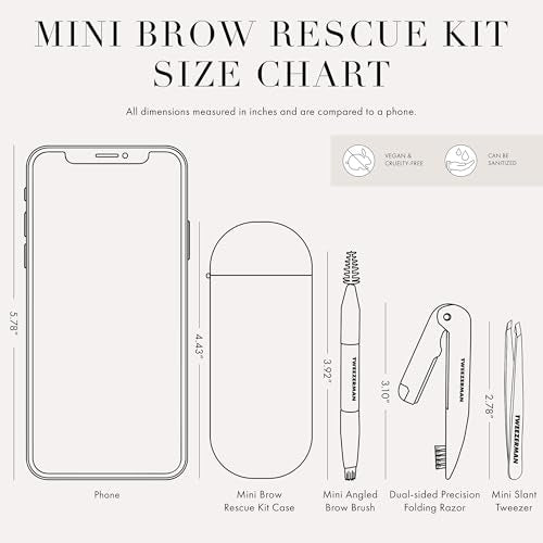 Tweezerman Mini Brow Rescue Kit