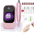 HUGMAPLE Professional 45000RPM Electric Nail Drill Kit - Rechargeable & Portable