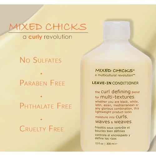 Mixed Chicks Curl Defining & Frizz Eliminating Leave-In Conditioner, 10 fl.oz