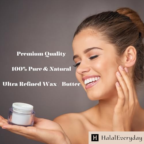 Lanolin (Anhydrous) - Ultra Refined Butter - Use for Lotion, Cream, Lip Balm, Oil, Stick, or Body Butter 4oz - Natural Nipple cream - lip balm By HalalEveryday¢ç