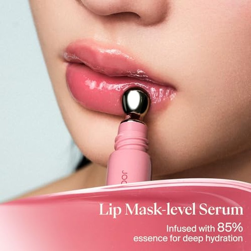 Joocyee Crystal Lip Gloss with Metal Tip Applicator - Hydrating Peach